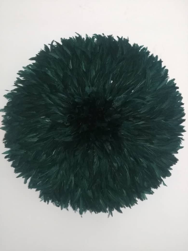 Juju hat dark green of 70 cm