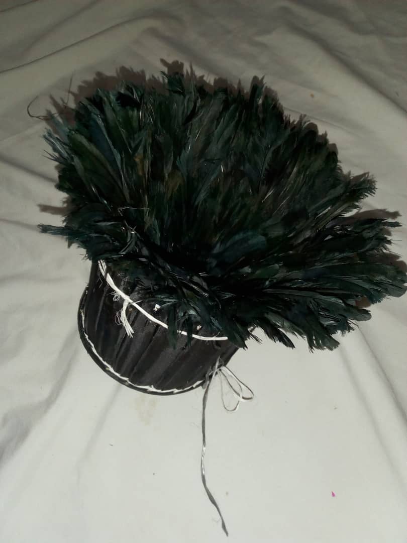 Juju hat black of 80 cm